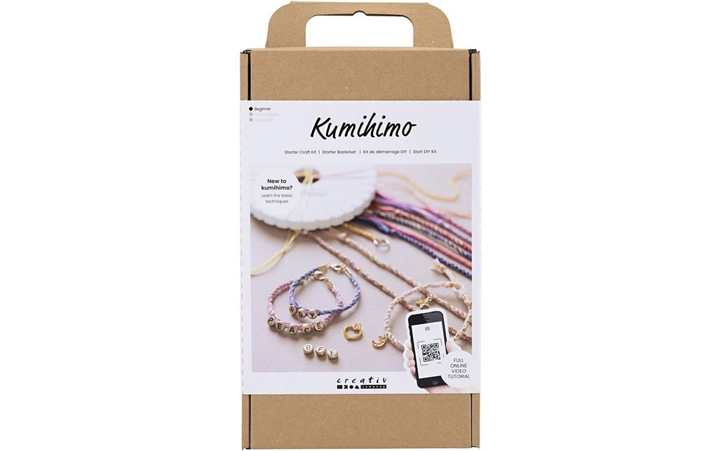 Creativ Company Kits de bricolage Bracelets d'amitié Starter Kit de bricolage