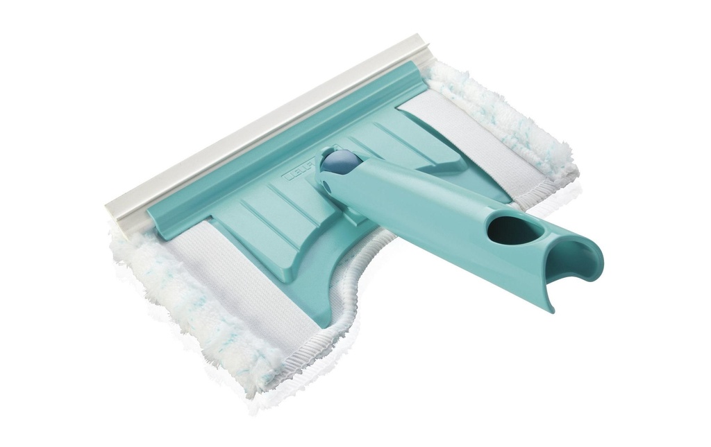 Leifheit Appareils de nettoyage pour carrelage et baignoire Flexi Pad 18 cm, Vert/Blanc