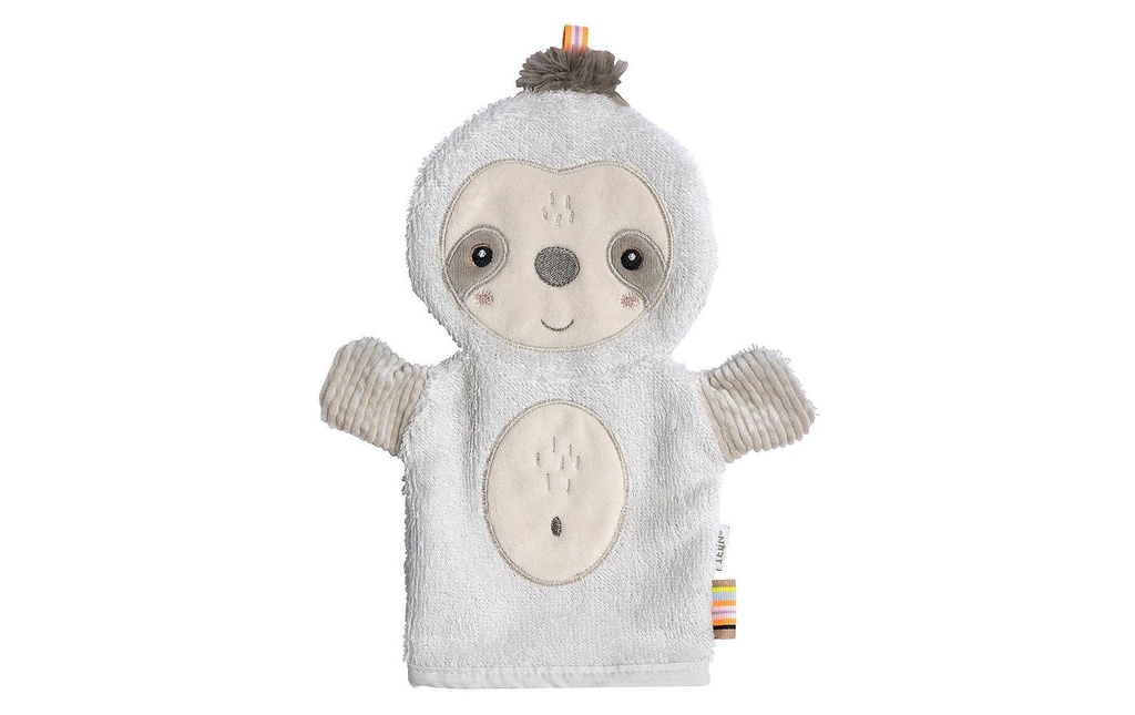 fehn Gants de toilette pour bébé Paresseux