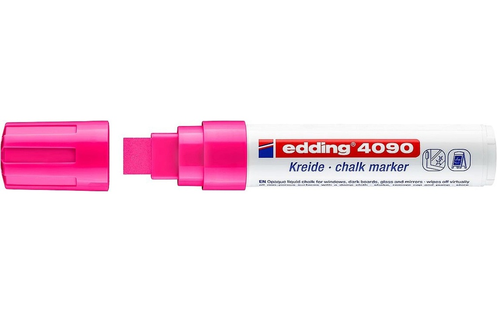 EDDING Marqueur craie 4090 pink fluo