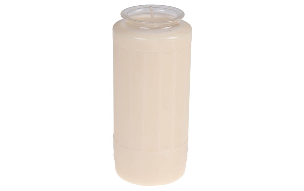 Herzog Kerzen AG Bougie funéraire Aeterna Ø 6.7 cm Blanc