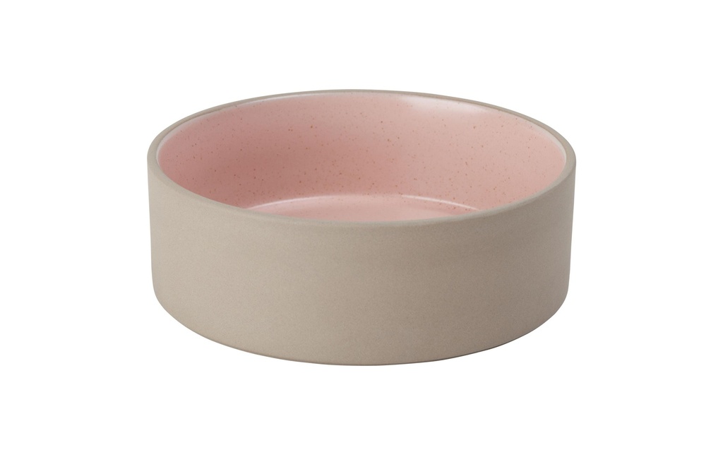 OYOY Écuelle en céramique Sia M, Ø 17 x H 6 cm, rose