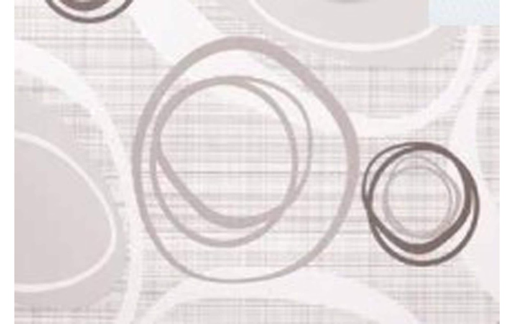 Hubatka Set de table Ideal Uni 30 cm x 44 cm, Gris/Beige
