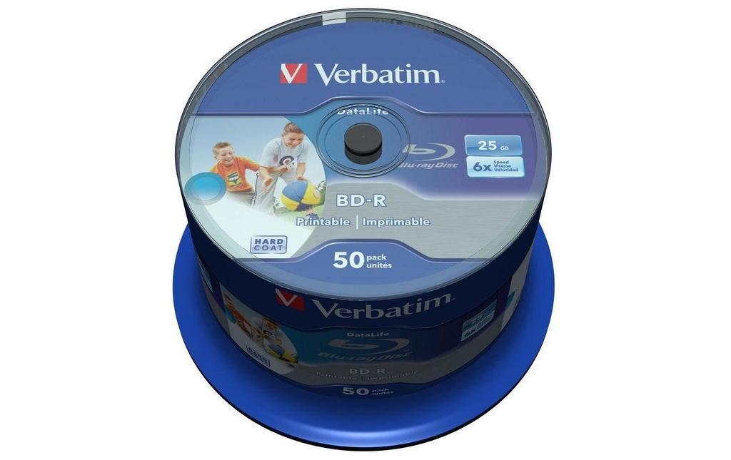 Verbatim BD-R 25 GB, tour (50 Pièce/s)