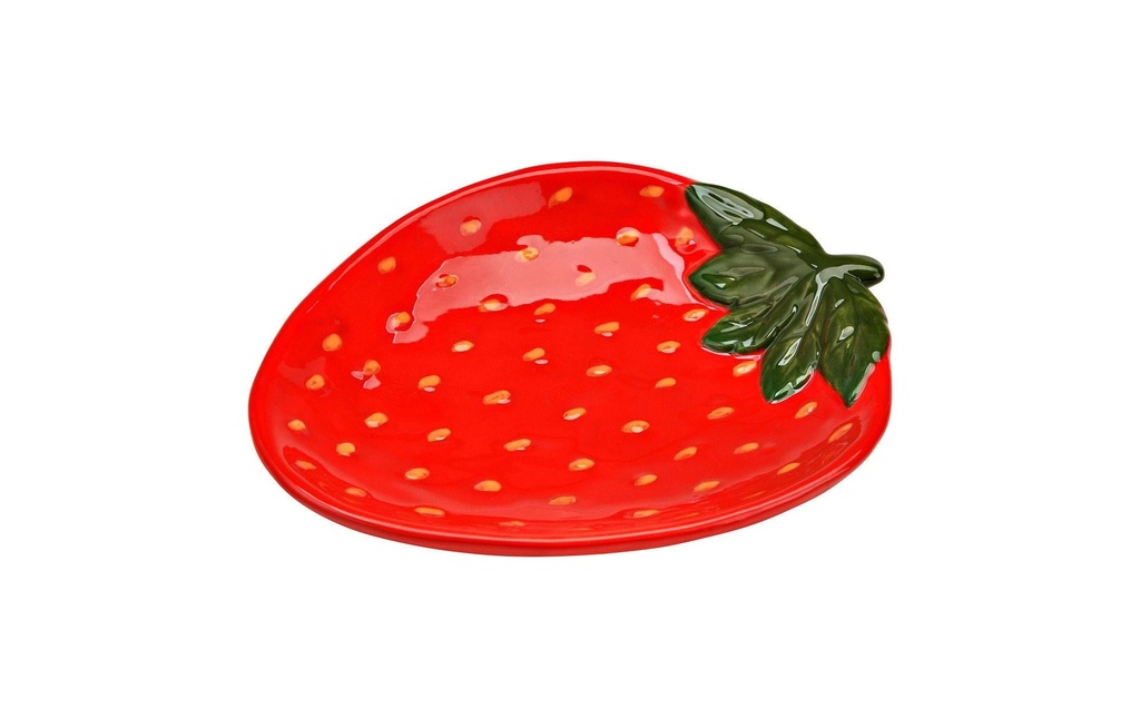G. Wurm Coupe Fraise 16 cm, 1 Pièce/s, Rouge/Vert