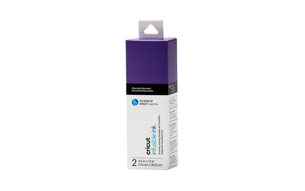 Cricut Film thermocollant Joy Infusible Ink 2 pièces, Violet