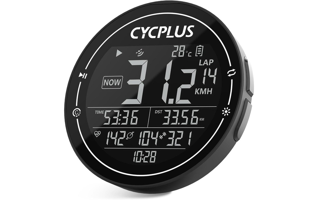 CYCPLUS GPS de vélo CYC M2 Black