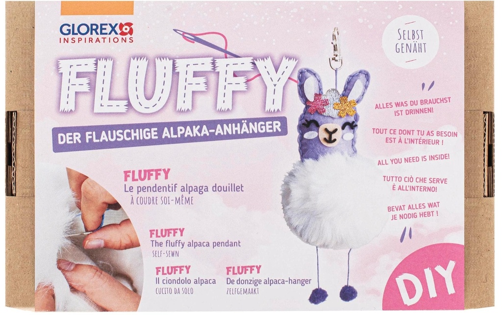 Glorex Kits de bricolage Pendentif en alpaga