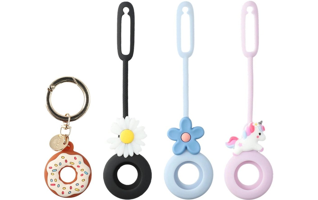 4smarts Kit de pochettes AirTag 4 pièces