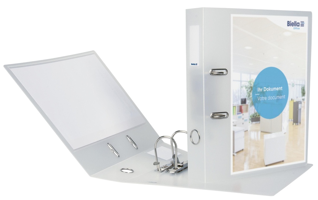 BIELLA Classeur Clear A4 7cm av.poche