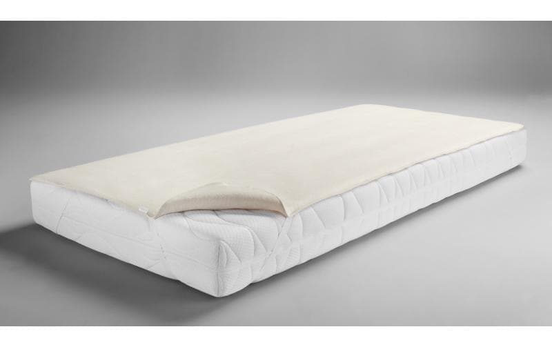Dormisette Couvre-matelas Moltonauflage Standard 160 x 200 cm Blanc