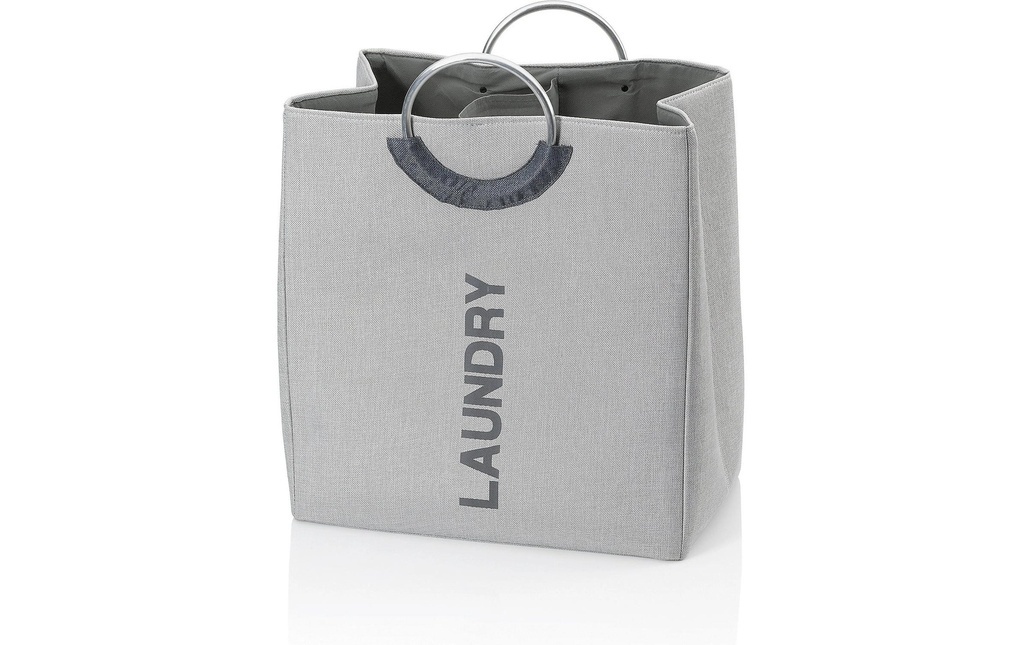 Kela Corbeille à lessive Palma 58 l, Gris clair