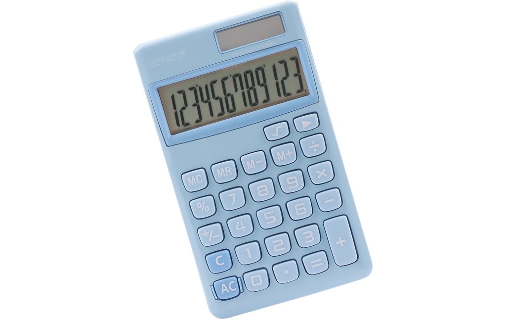 Genie Calculatrice 212B Bleu