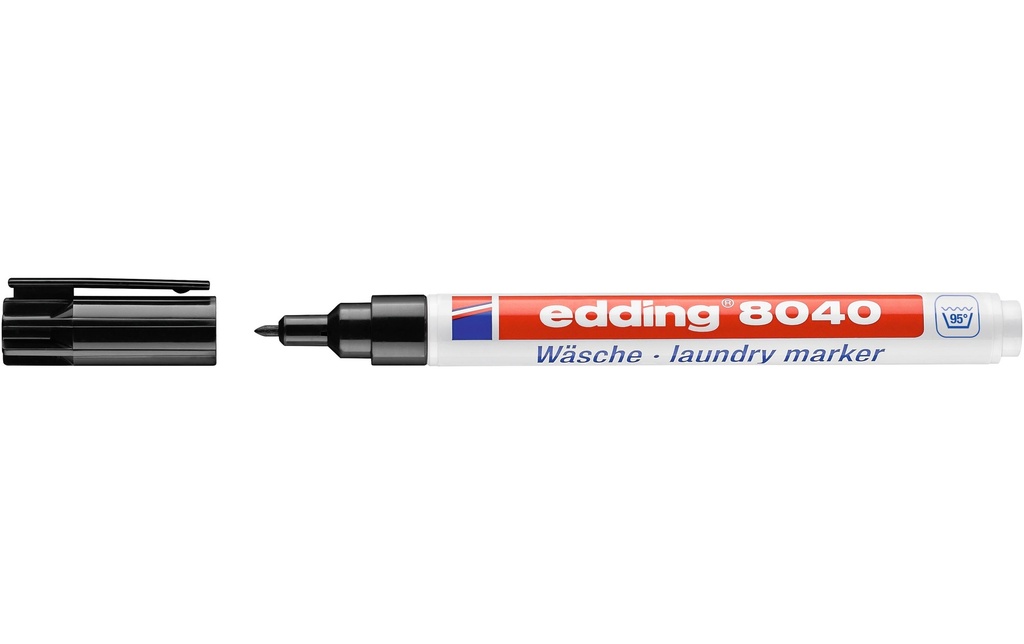 EDDING Marqueur textile 8040 noir