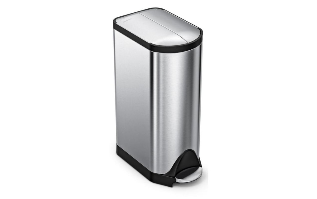 Simplehuman Poubelle à pédale CW1824 30 litres, argent