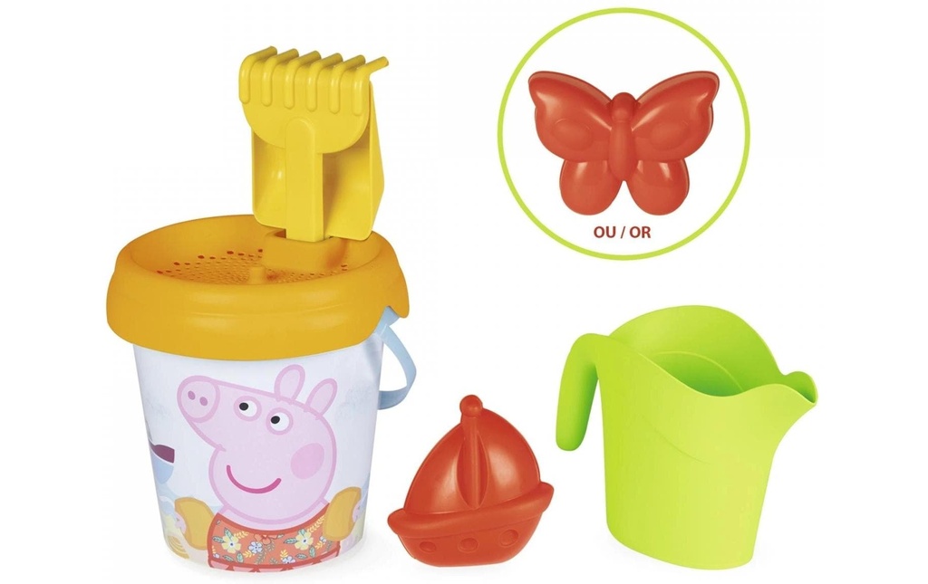 Smoby Assortiment de seaux Peppa 5 Pièce/s