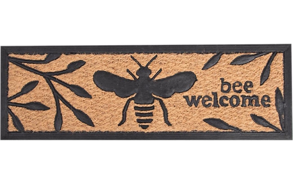 Esschert Design Tapis de sol Abeille 24.8 cm x 75.5 cm