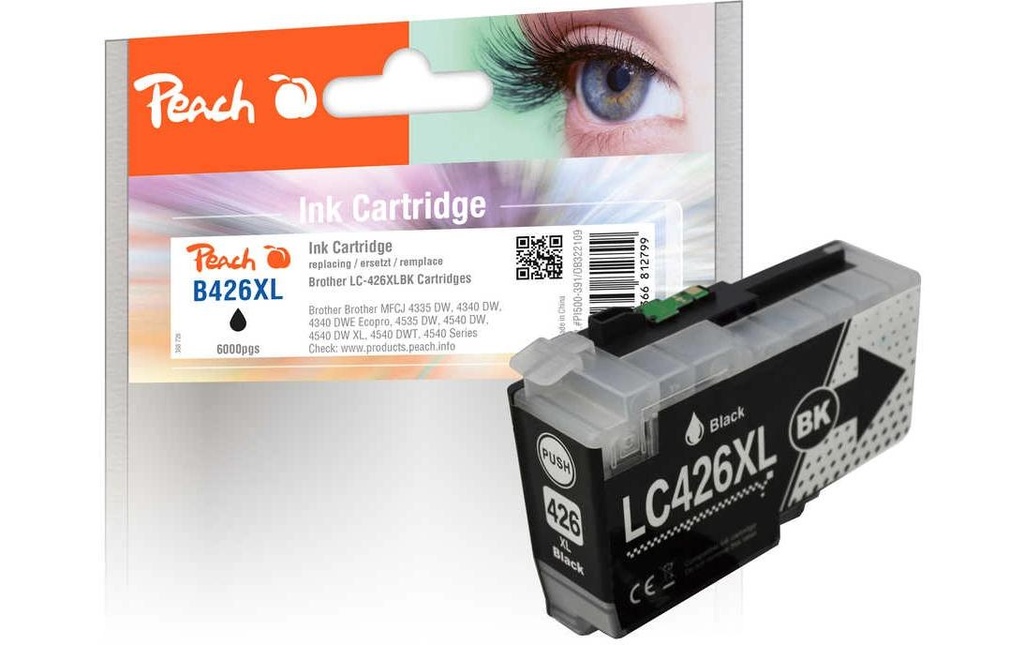Peach Encre Brother LC-426XLBK noir
