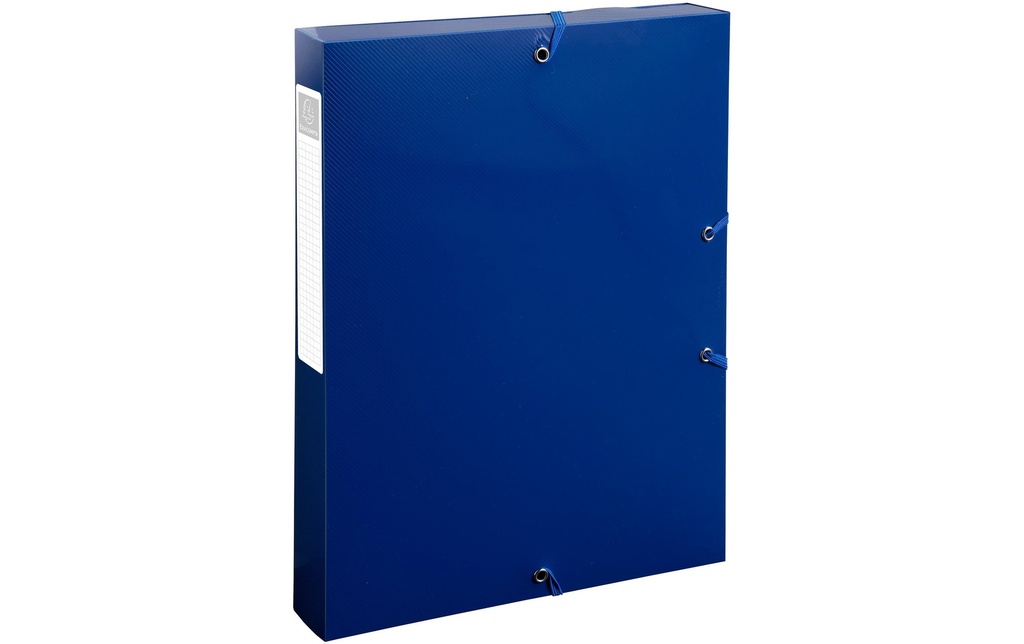 Exacompta Boîte de collecte Bee Blue Bleu marine