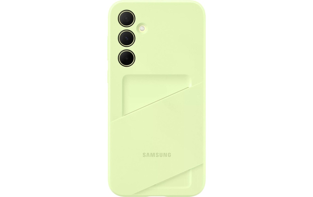 Samsung Coque arrière Card Slot Galaxy A35 5G Lime