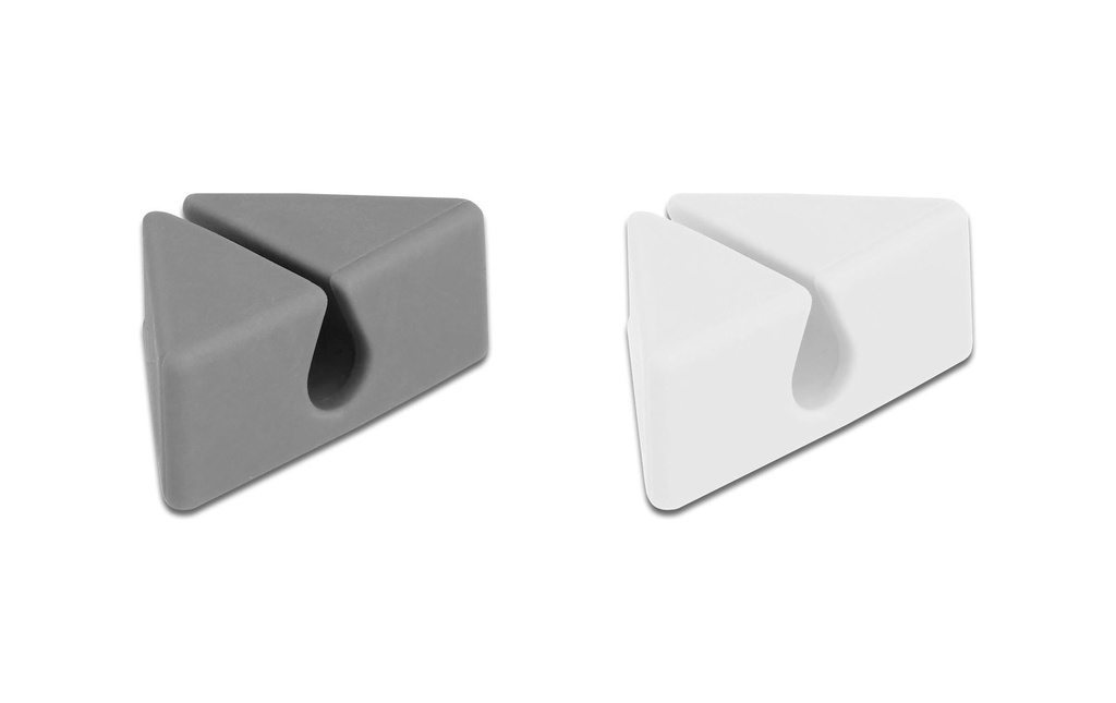 Delock Porte-câble Jeu de triangles 2 Pièce/s