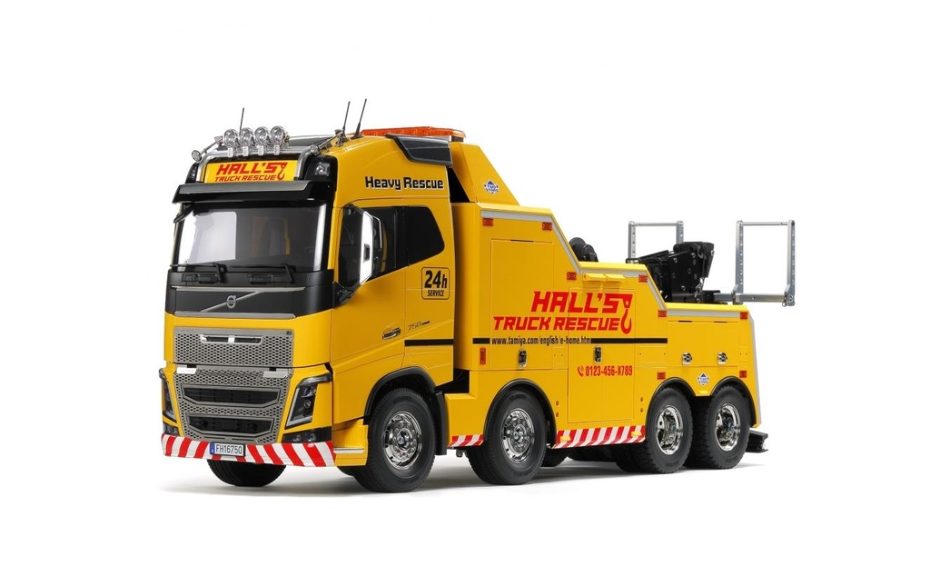 Tamiya Dépanneuse Volvo FH16 750 Globetrotter 8x4 Kit, 1:14
