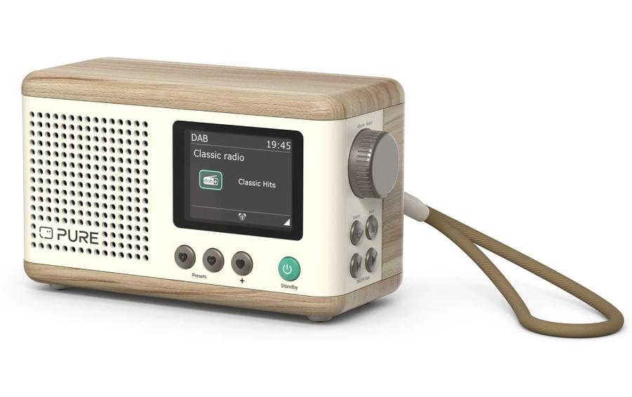 Pure Radio DAB+ Classic Mini Chêne/Blanc