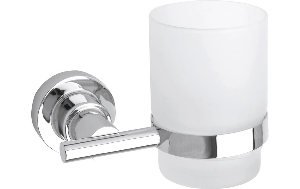 tesa Porte-brosse à dents Luup sans perçage, argent