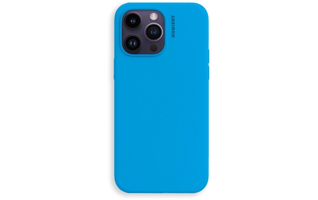 Nudient Coque arrière Base Case iPhone 14 Pro Vibrant Blue