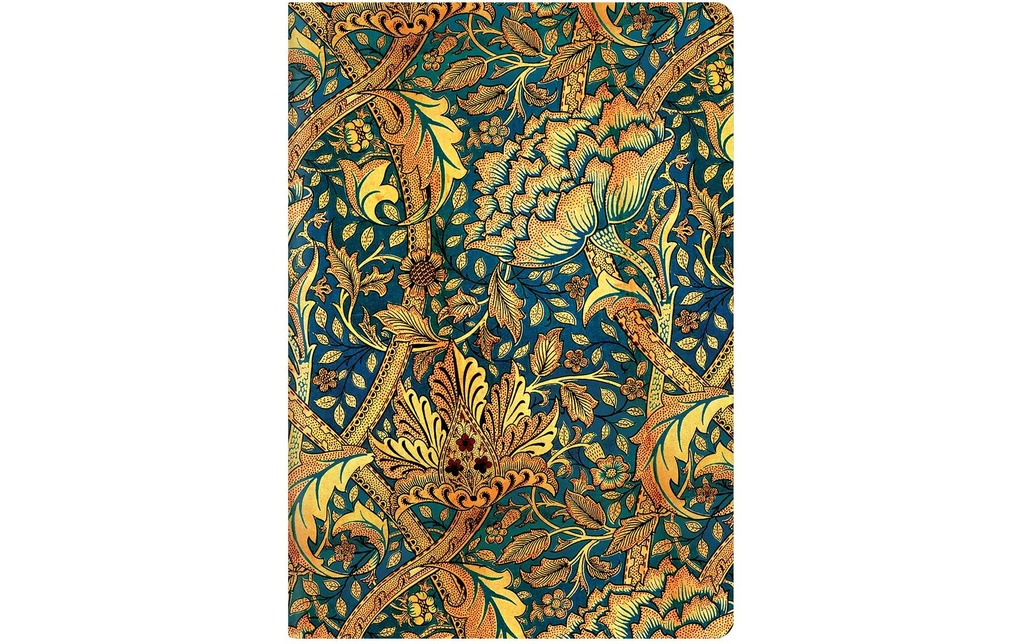 Paperblanks Carnet de notes Morris Windstoss A6, vierge, multicolore