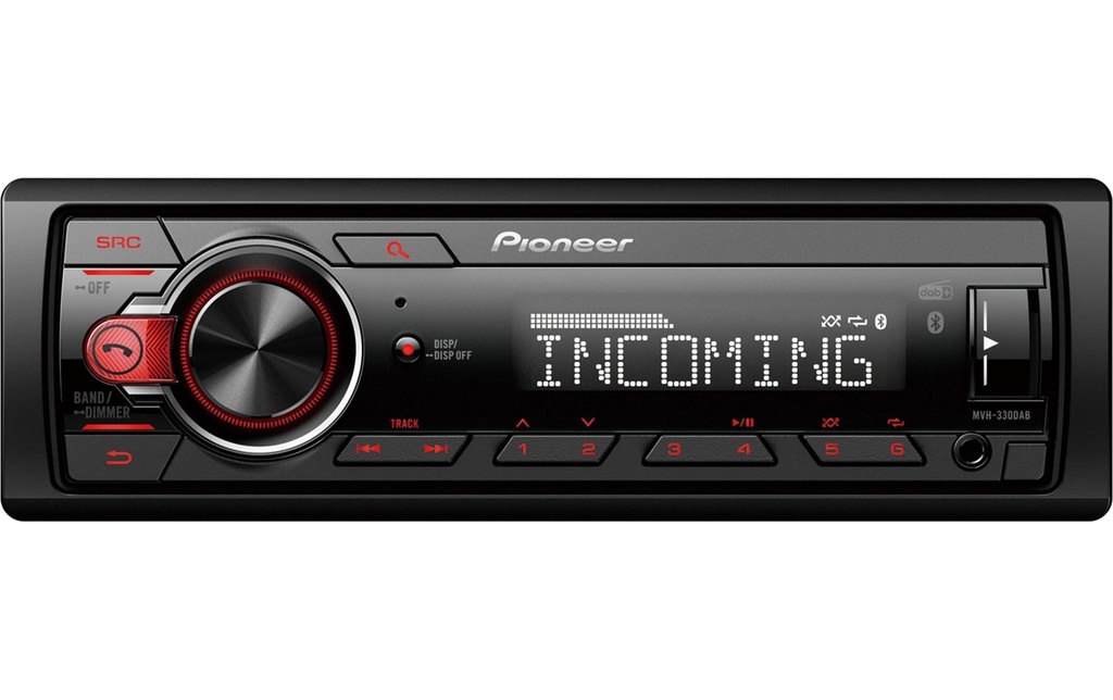 Pioneer Autoradio MVH-330DABAN 1 DIN