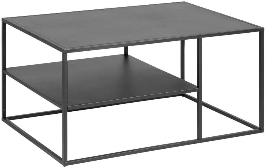 AC Design Table basse Newton 90 x 60 x 45 cm, Noir