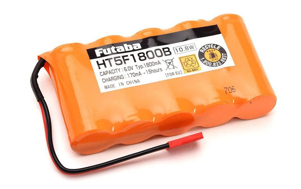 Futaba Batterie RC NiMH 1800 mAh 6 V