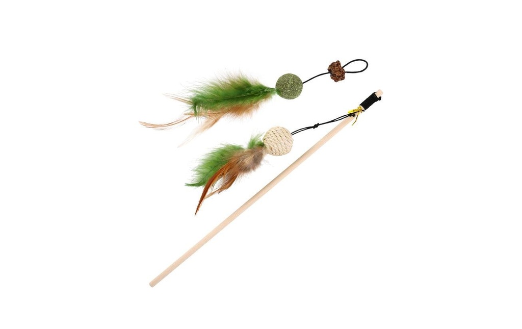 WOUAPY Canne à pêche pour chat Canne à pêche