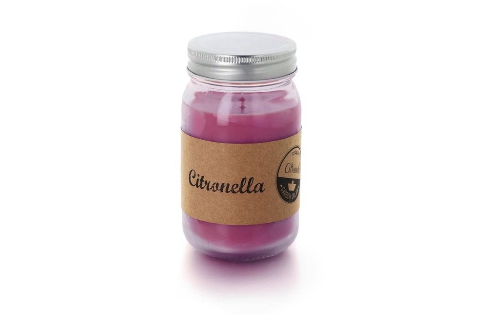 balthasar Bougie de jardin Citronella Jar Lilas