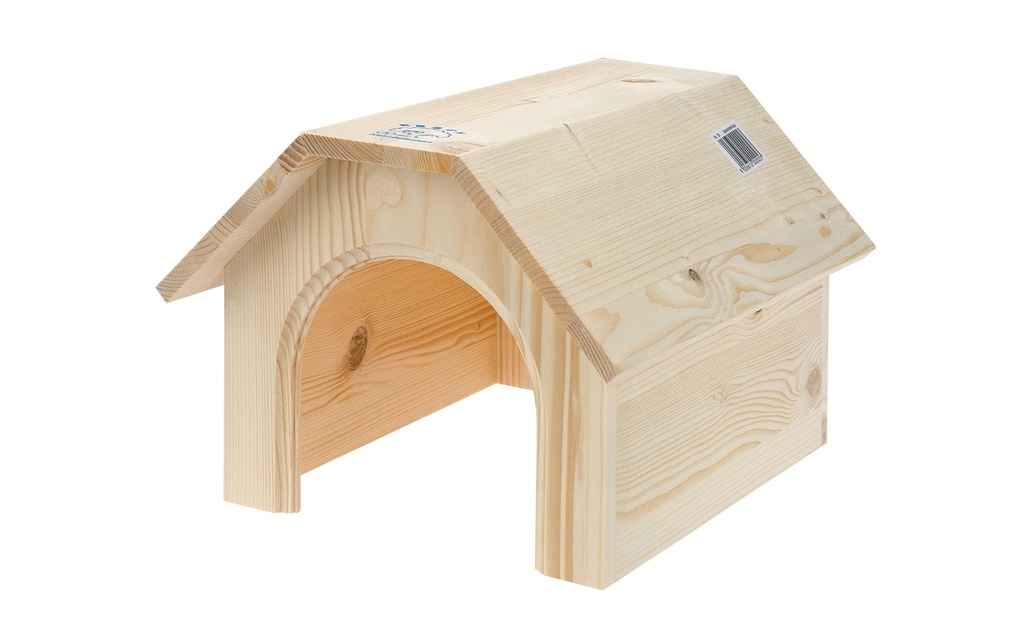 Resch Maison des lapins Toit à pignon 26 x 31 x 20 cm