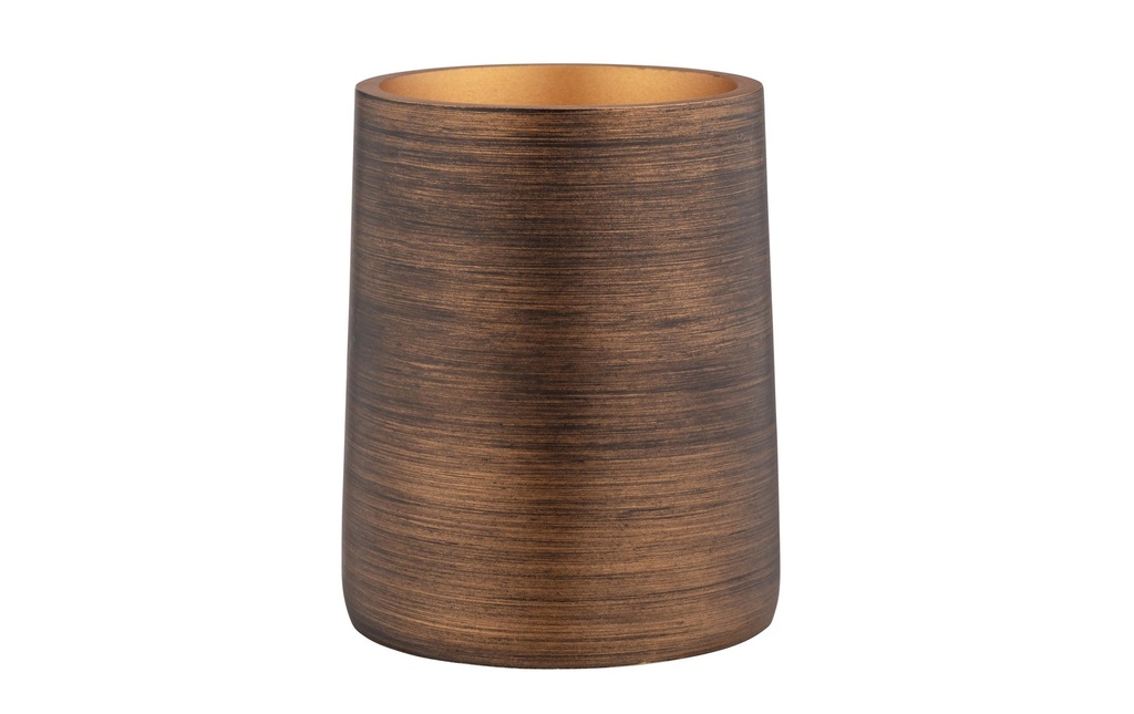 Wenko Gobelet pour le brossage de dents Palena Bronze