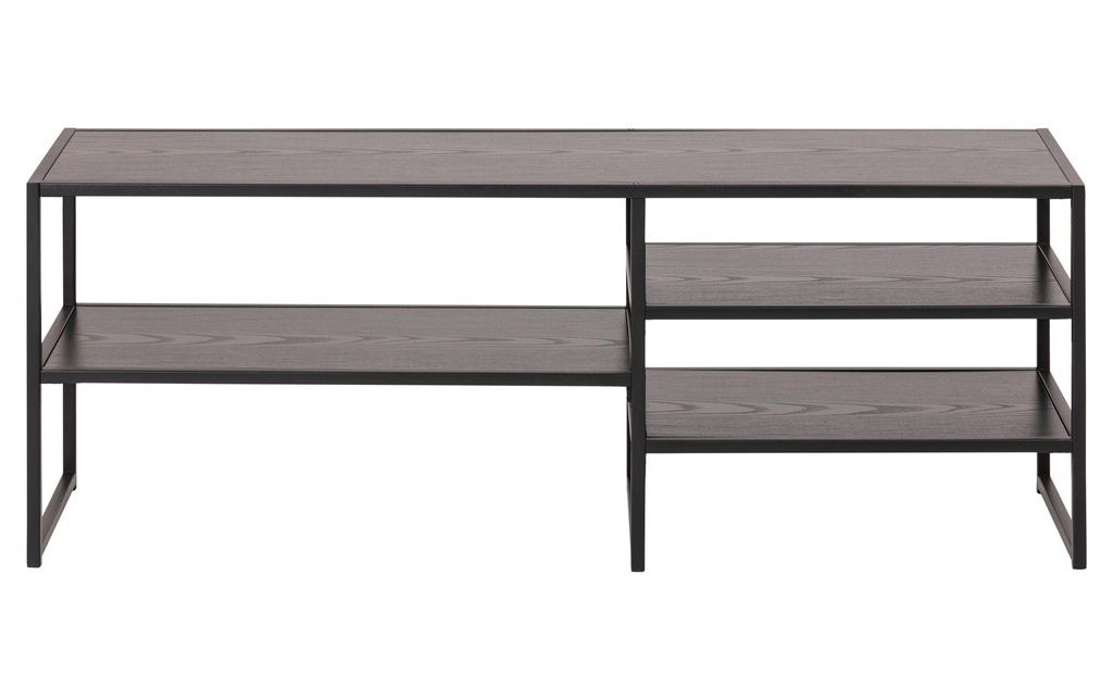 AC Design Meuble TV Seaford 120 x 33 x 46 cm, Noir