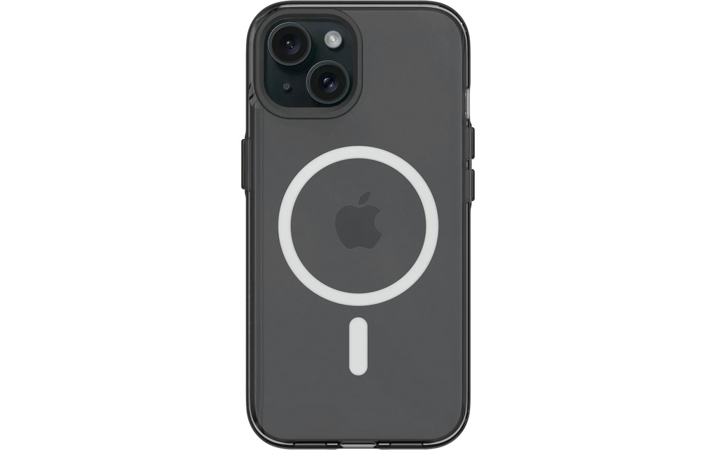Rhinoshield Coque arrière JellyTint MagSafe iPhone 15 Ash Black