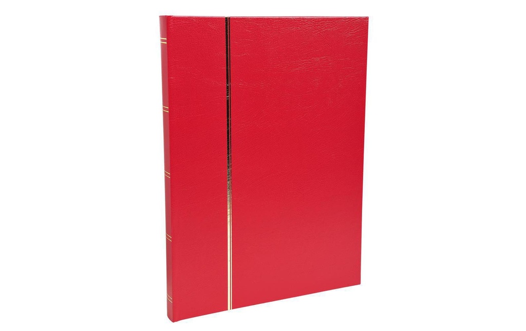 Exacompta Album de collection Timbres, 22.5 x 30.5 cm, 16 pages, rouge