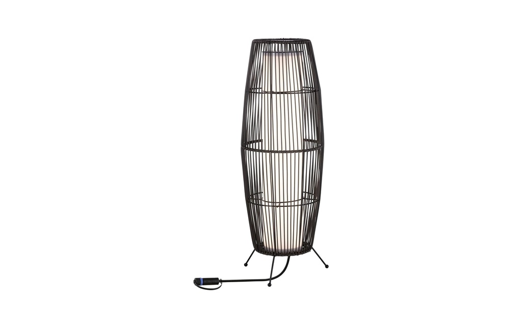 Paulmann Photophore Panier Plug & Shine 60 cm, Marron