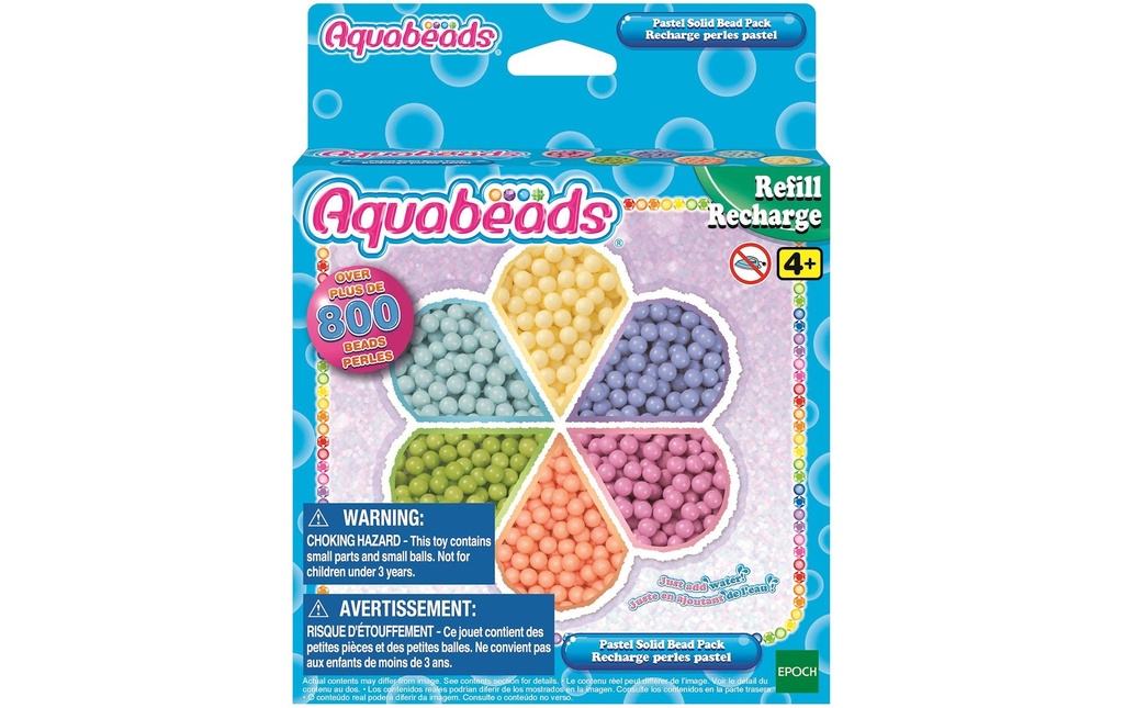 Aquabeads Kits de bricolage Perles pastel