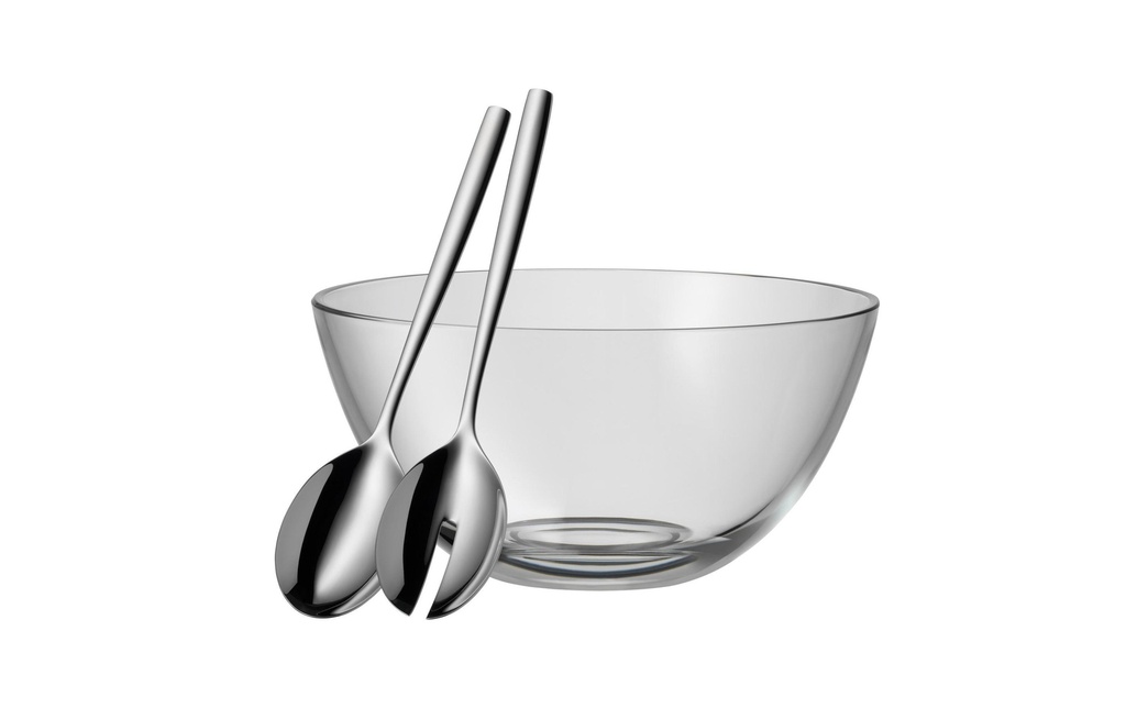 WMF Saladier avec des couverts 23.5 cm, 1 Pièce/s, Transparent