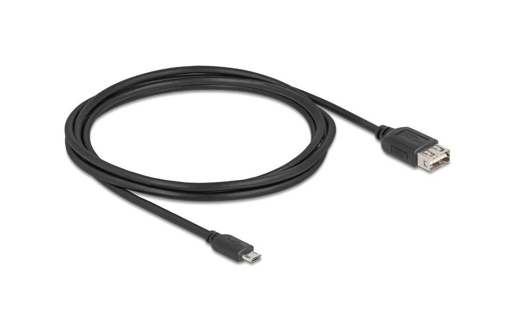 Delock Câble USB 2.0 USB-A - Micro-USB B 2 m