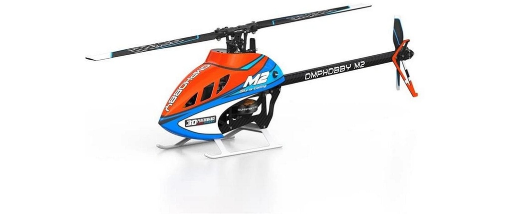 OMPHobby Hélicoptère 3D Heli M2 V3 Pro Cosmic Orange