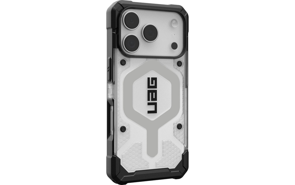 UAG Coque arrière Pathfinder MS iPhone 17 Pro Ice/Silver