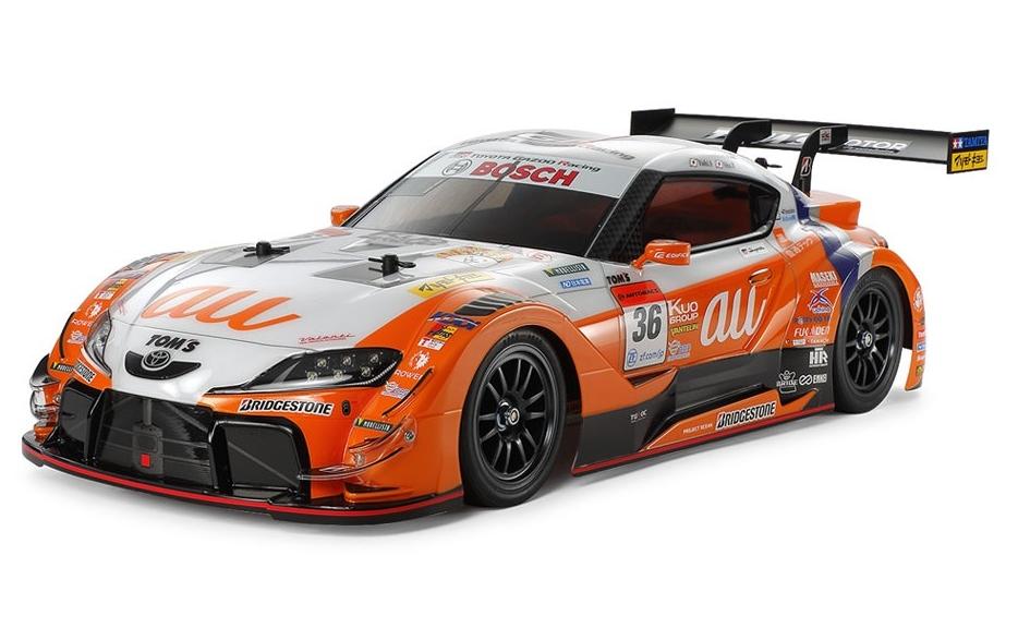Tamiya Voiture de tourisme Toyota GR Supra GT500, TT-02 1:10, kit de construction