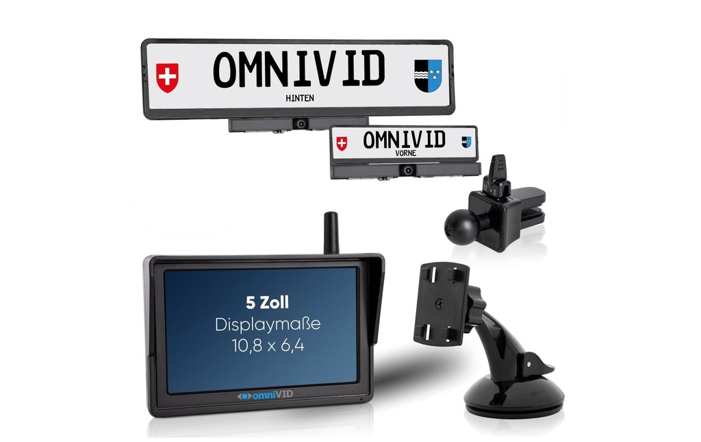 omniVID Systèmes de caméra de recul Solar 5