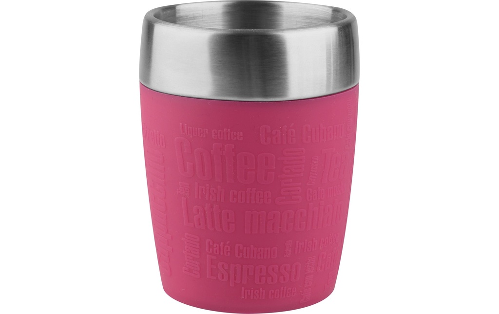 Emsa Gobelet isotherme Travel Cup 200 ml, Framboise