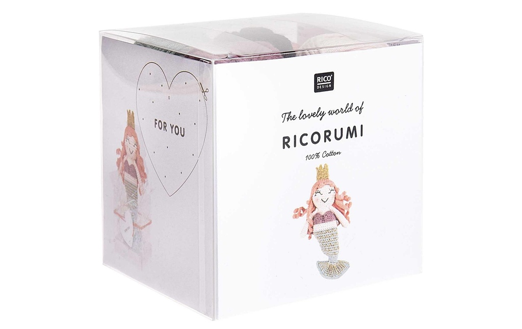 Rico Design Kit de crochet Creative Ricorumi Sirène